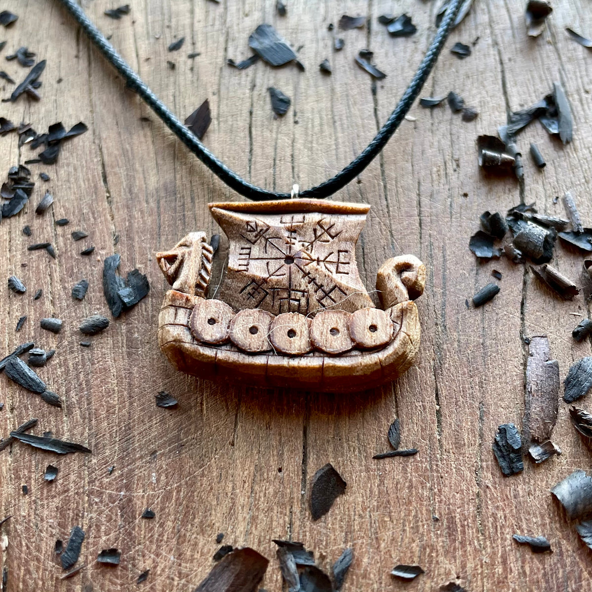 Drakkar Viking Ship Pendant