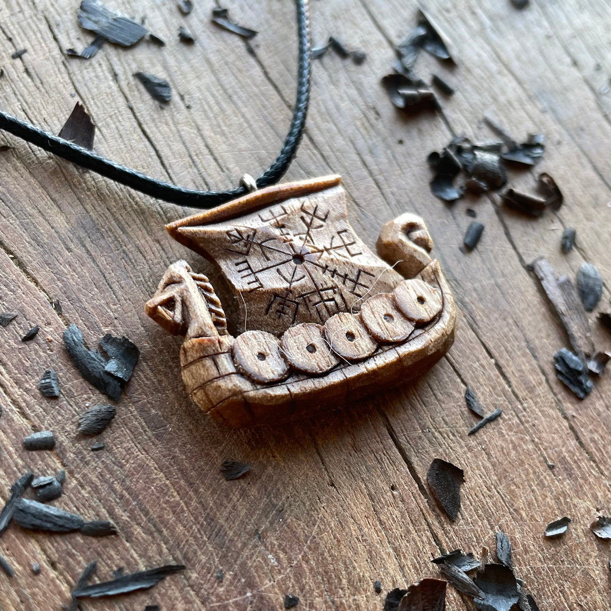 Drakkar Viking Ship Pendant