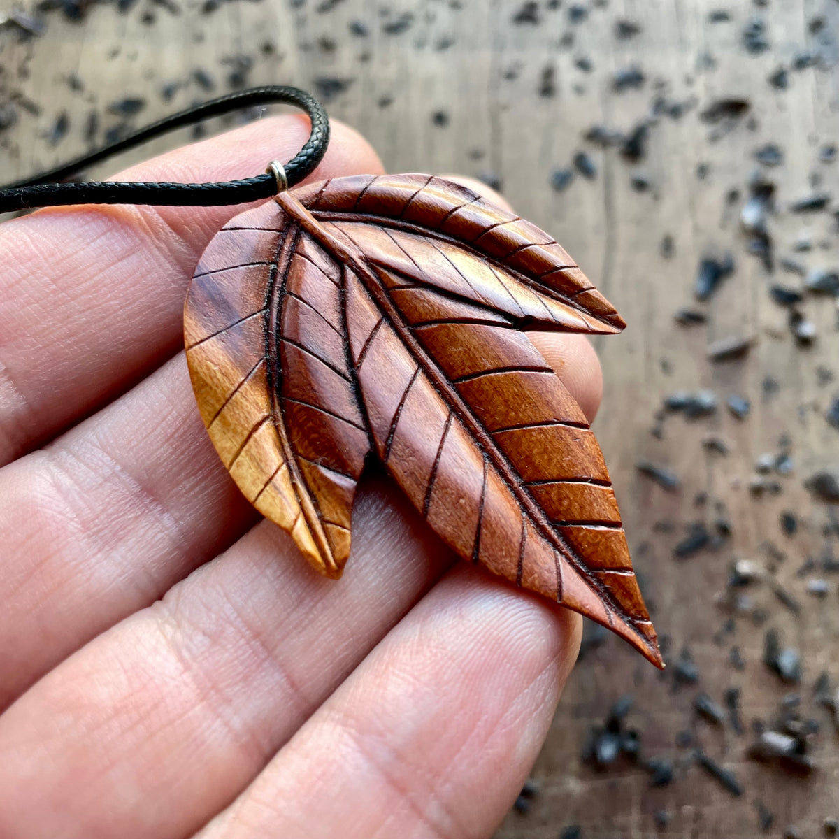 Three Leaves Pendant