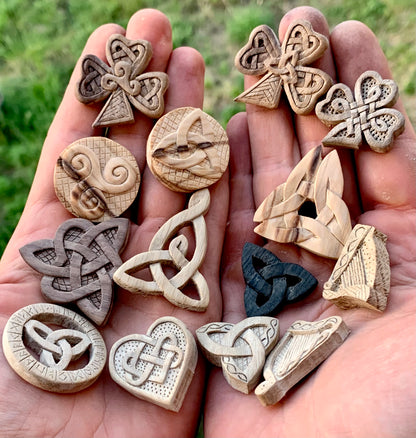 Celtic Knots Heart Pendant