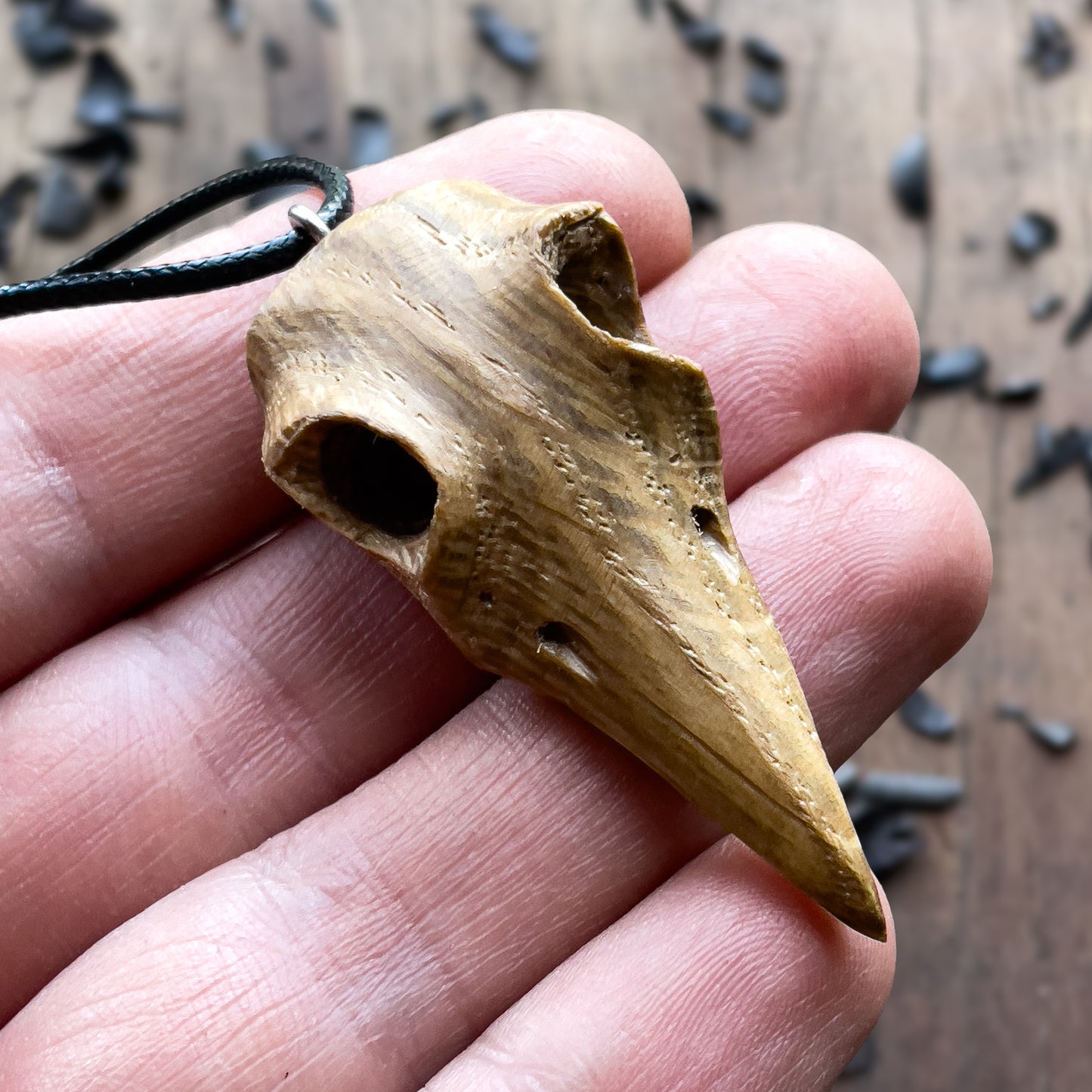 Raven’s Skull Pendant