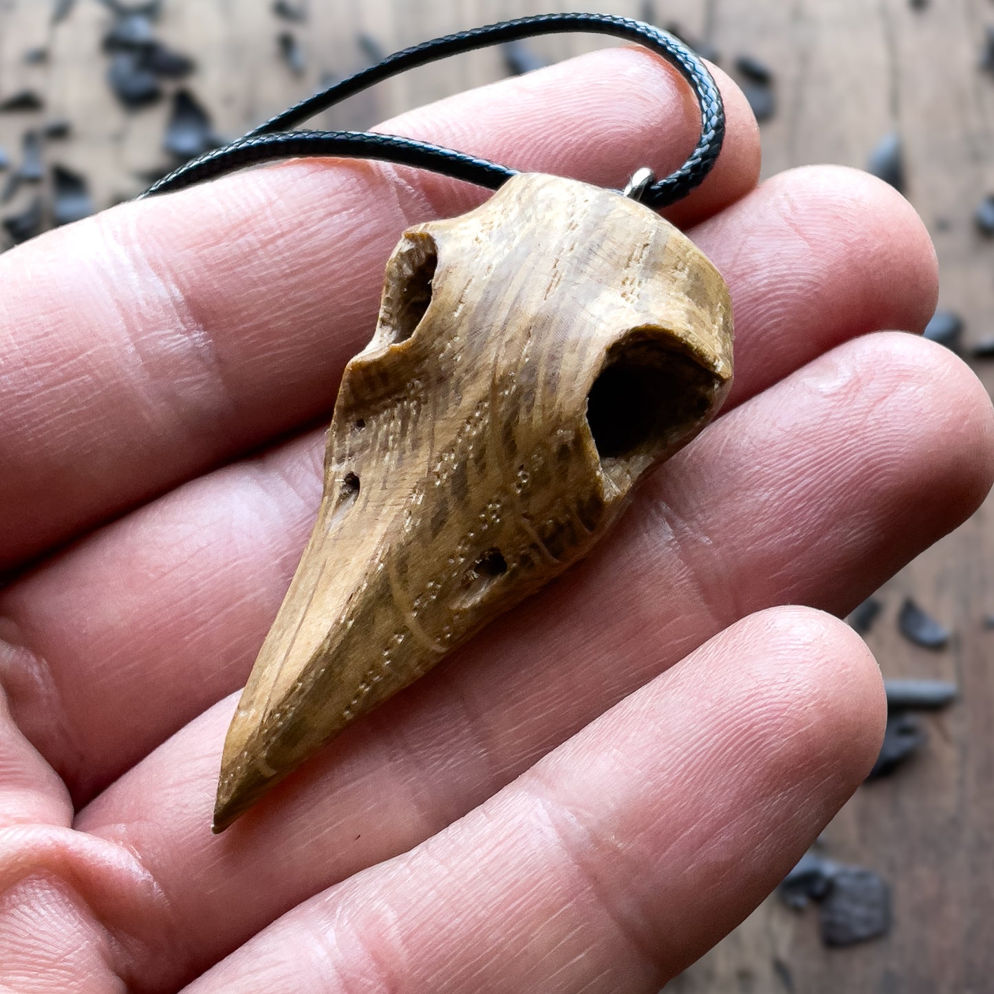 Raven’s Skull Pendant