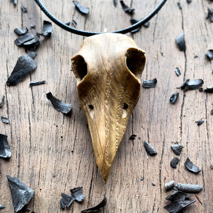 Raven’s Skull Pendant