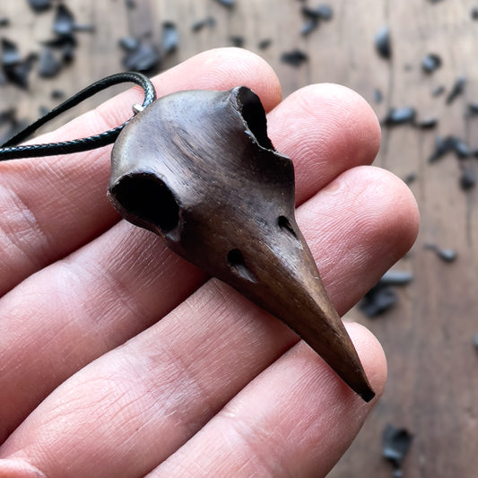 Raven’s Skull Pendant