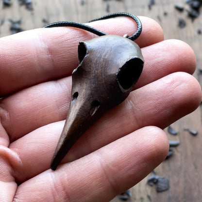Raven’s Skull Pendant