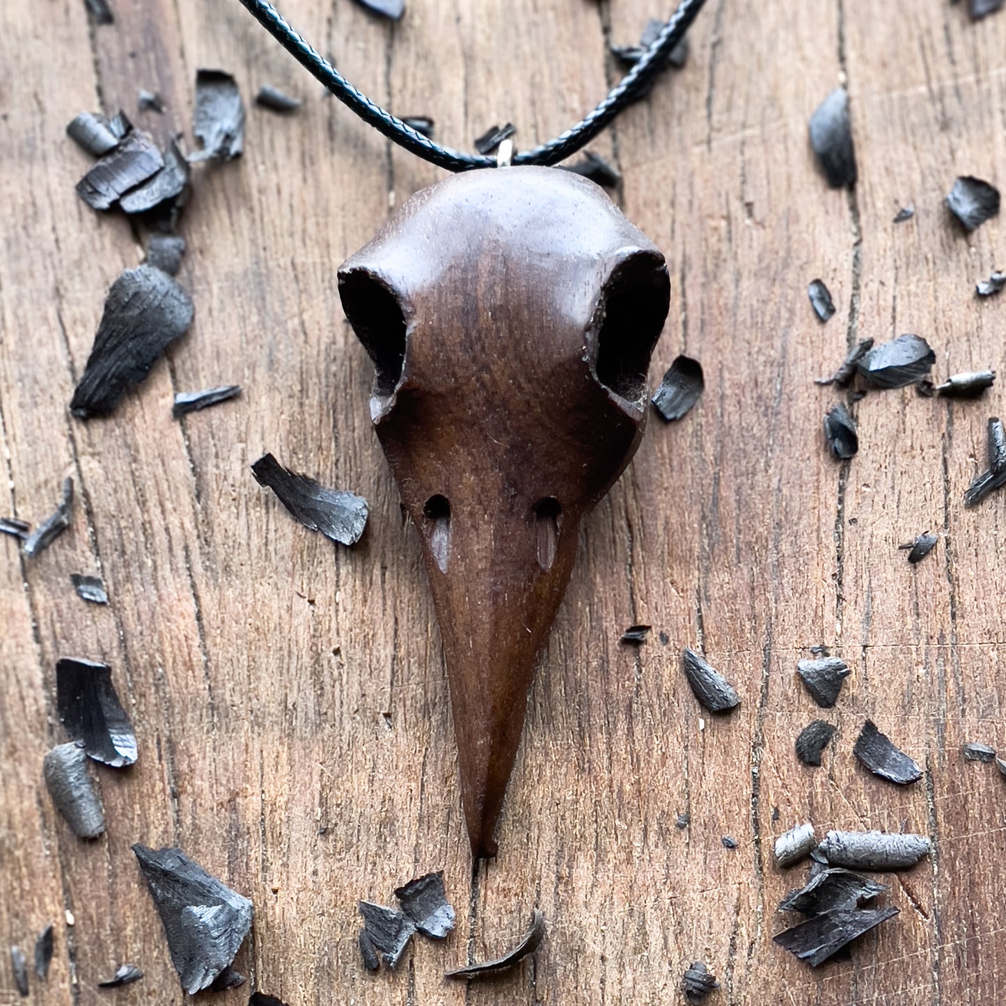 Raven’s Skull Pendant