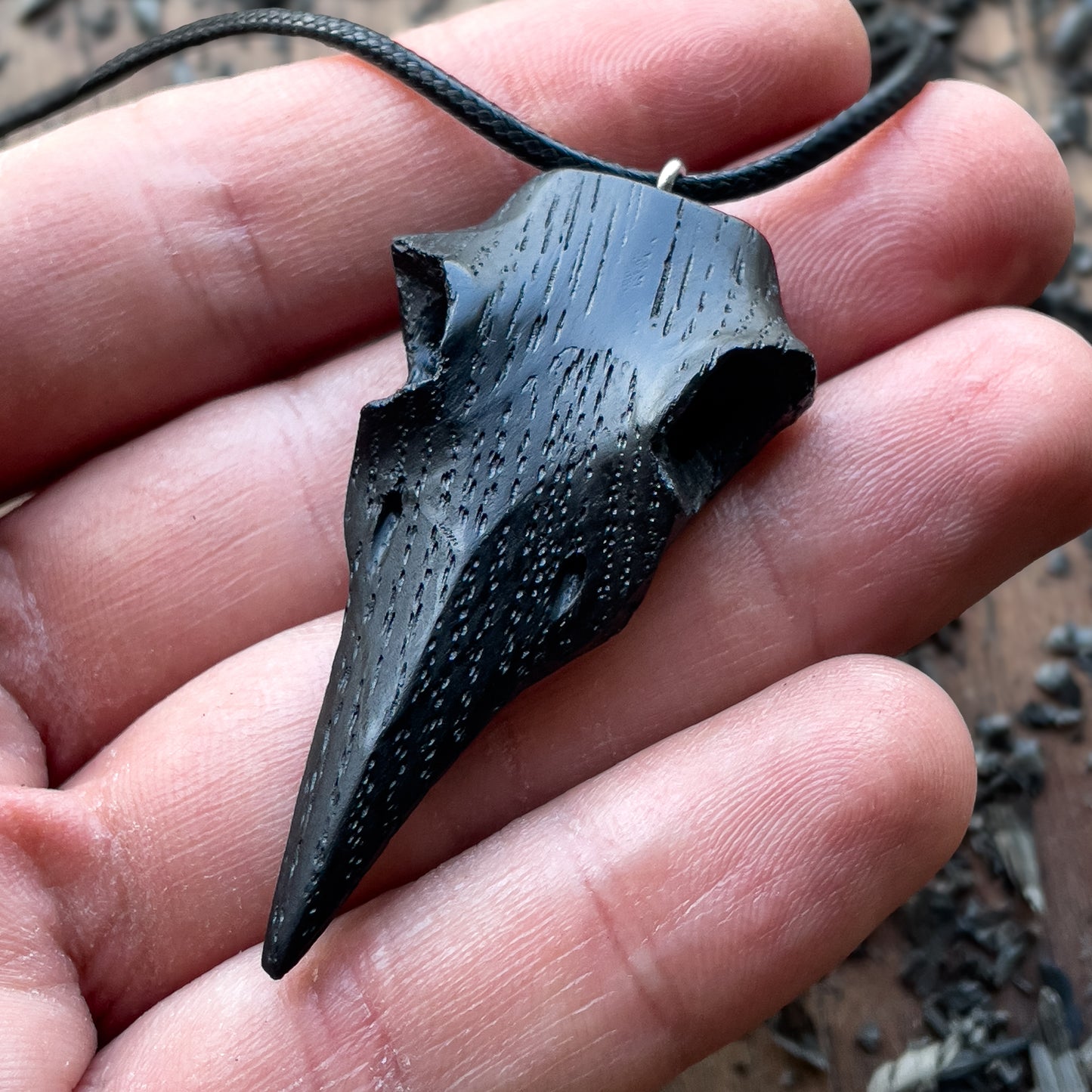 Raven’s Skull Pendant