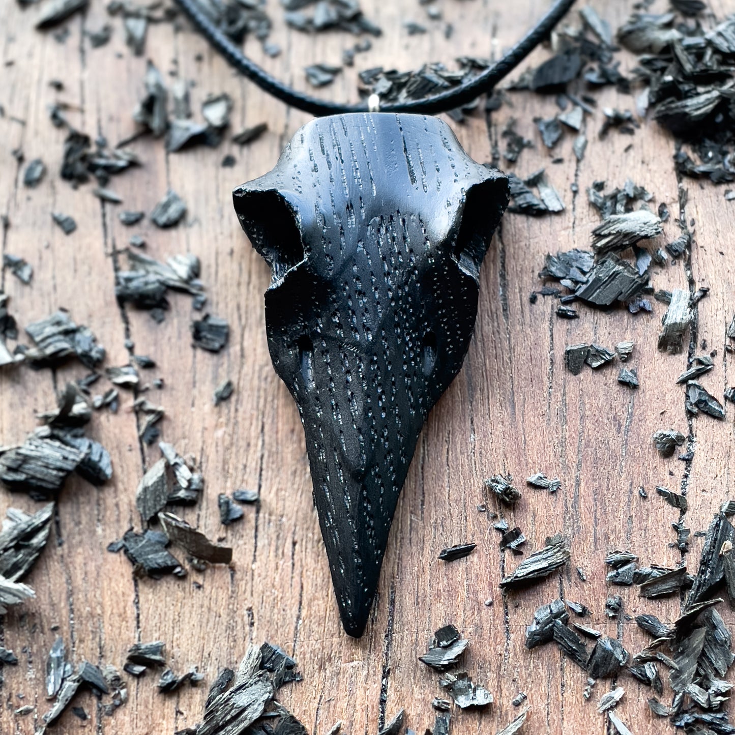 Raven’s Skull Pendant