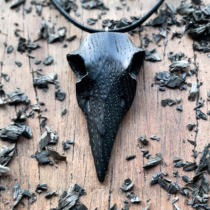 Raven’s Skull Pendant