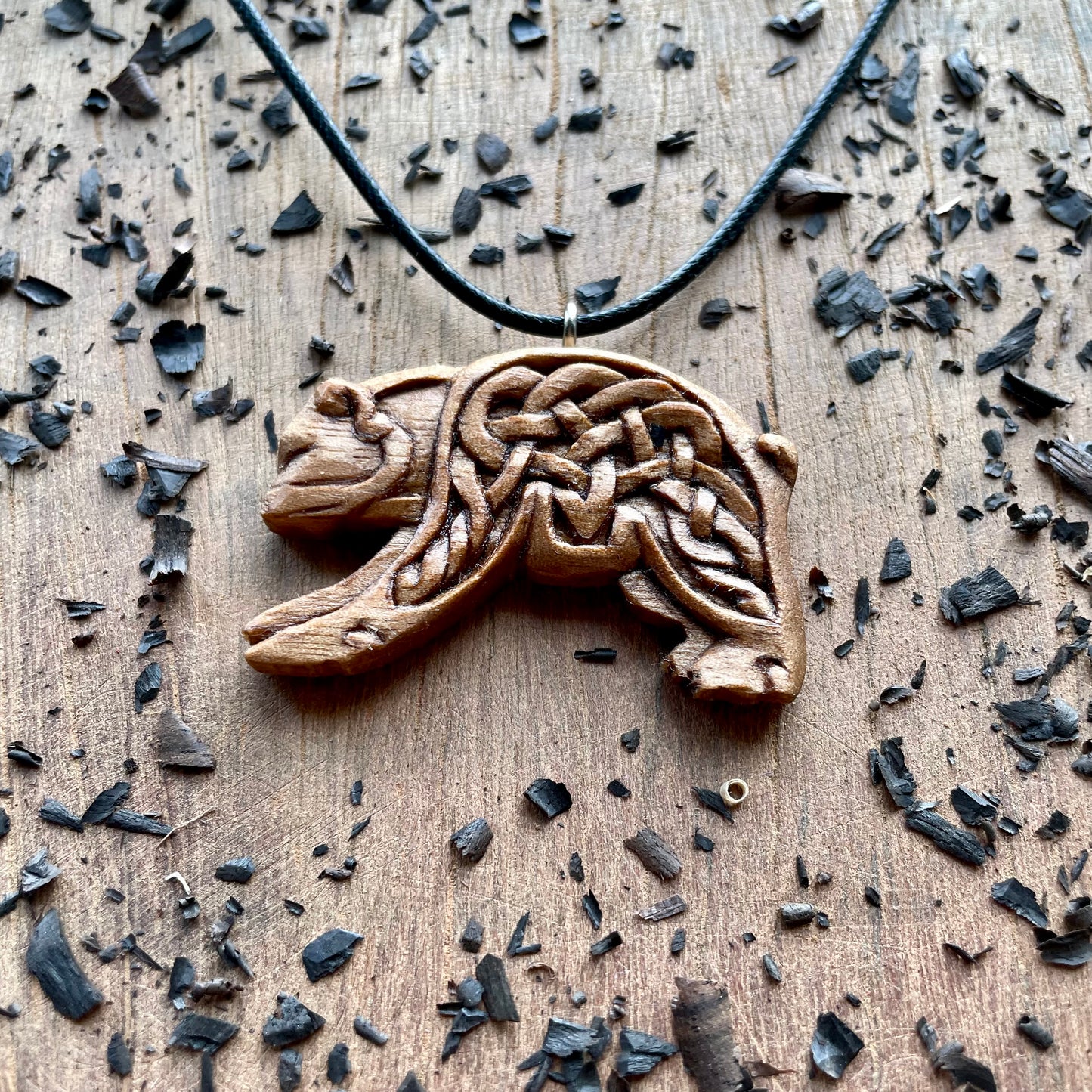 Bear Pendant – Norse &amp; Celtic Knotwork