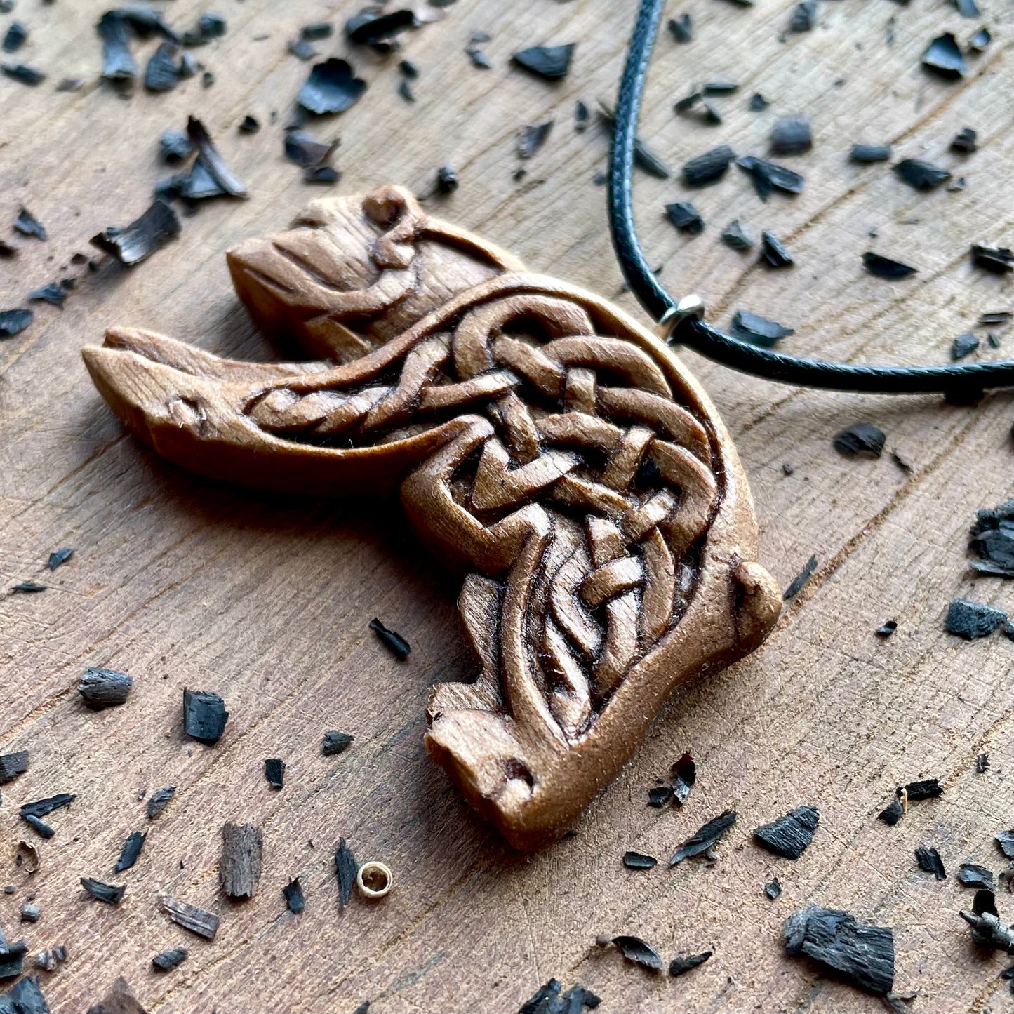Bear Pendant – Norse &amp; Celtic Knotwork