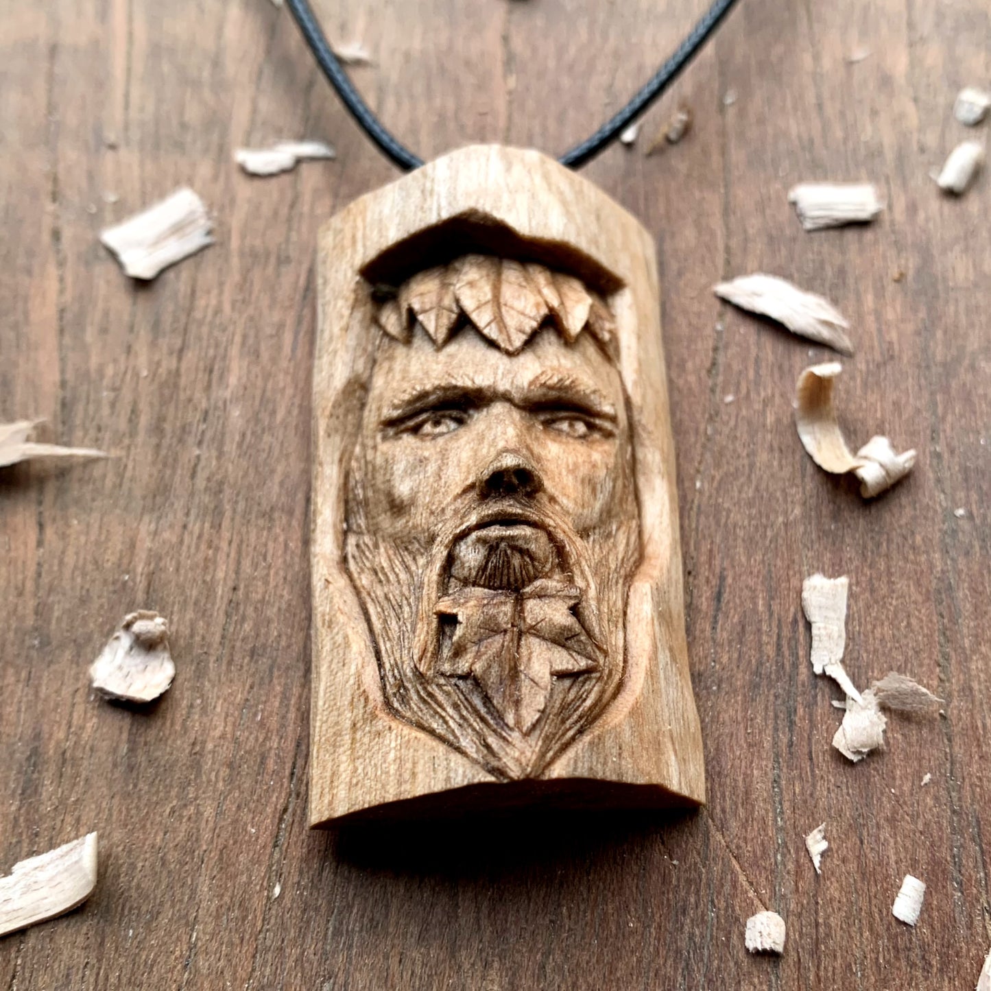 Green Man Pendant