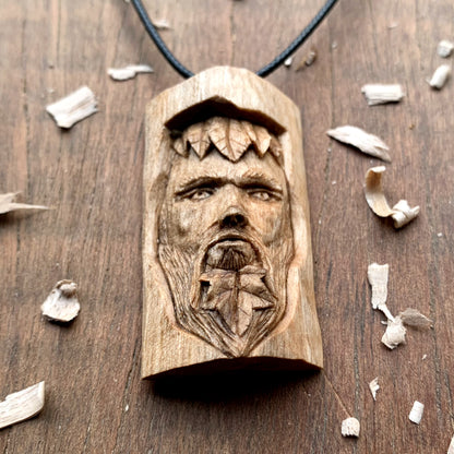 Green Man Pendant