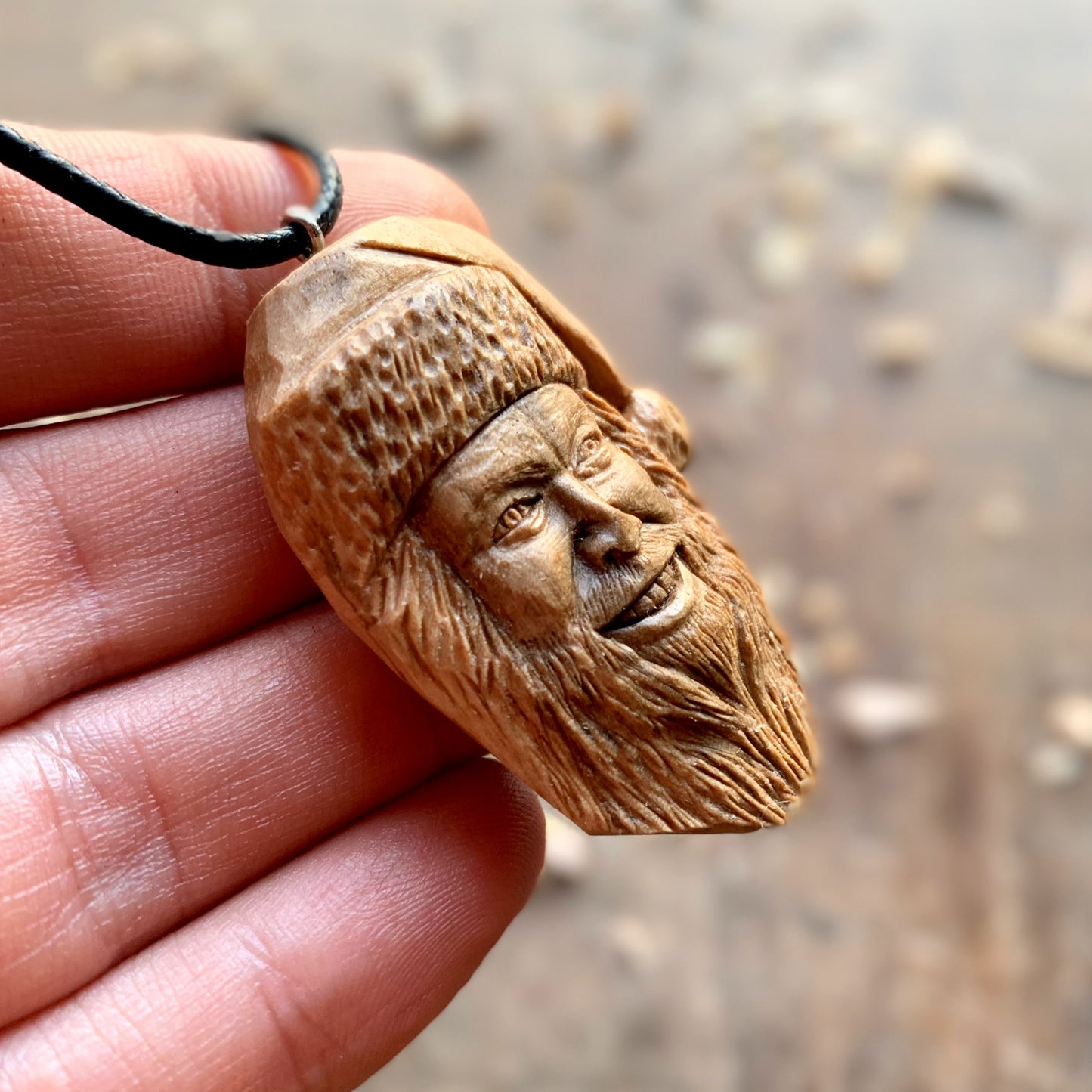 Realistic Santa Claus Pendant