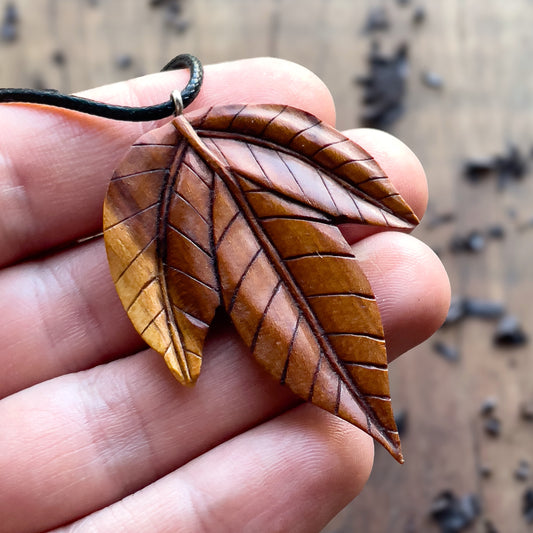 Three Leaves Pendant