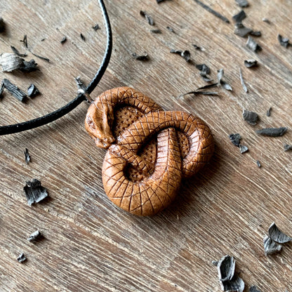 Celtic Uroboro Serpent Pendant