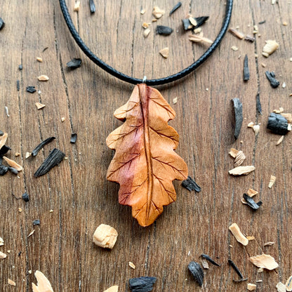 Little Oak Leaf Pendant