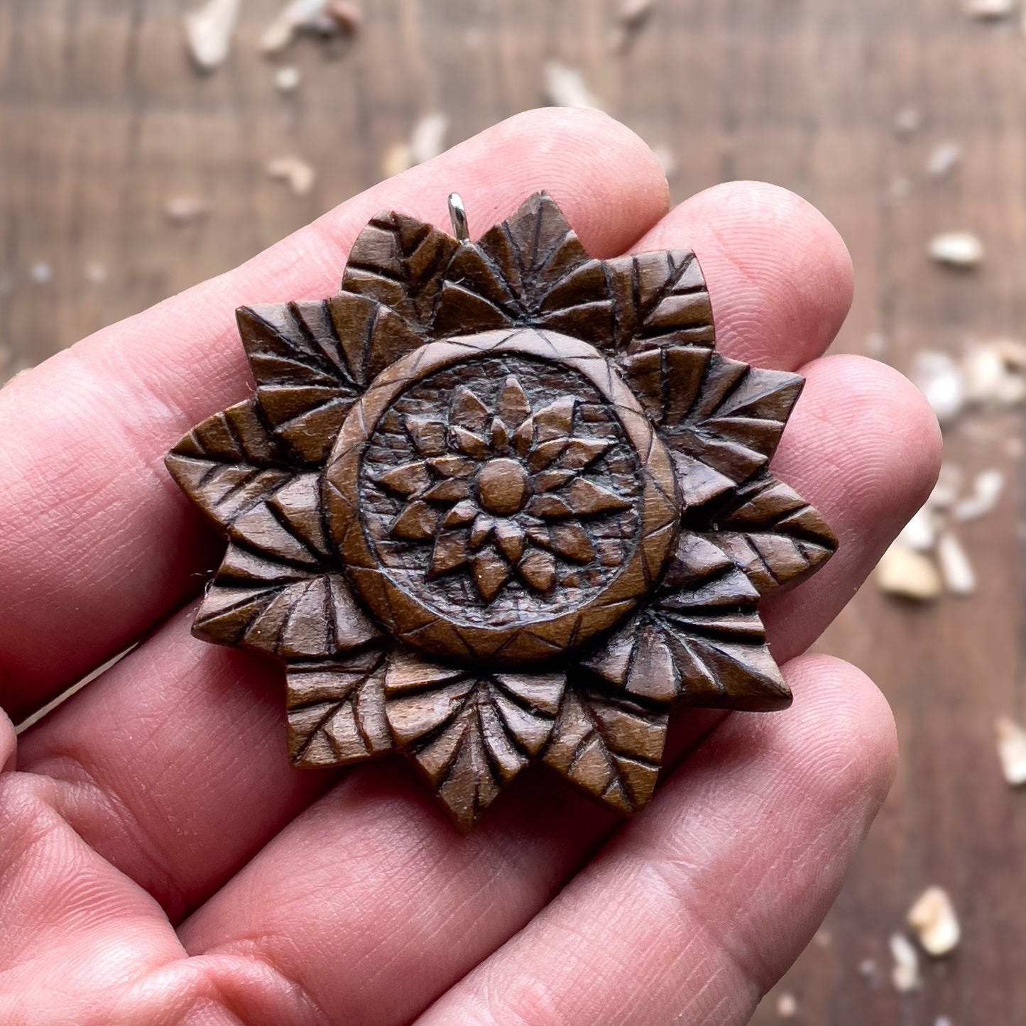 Mandala Pendant – Inner Bloom