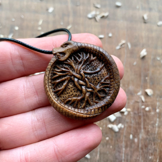 Ouroboros Yggdrasil Pendant