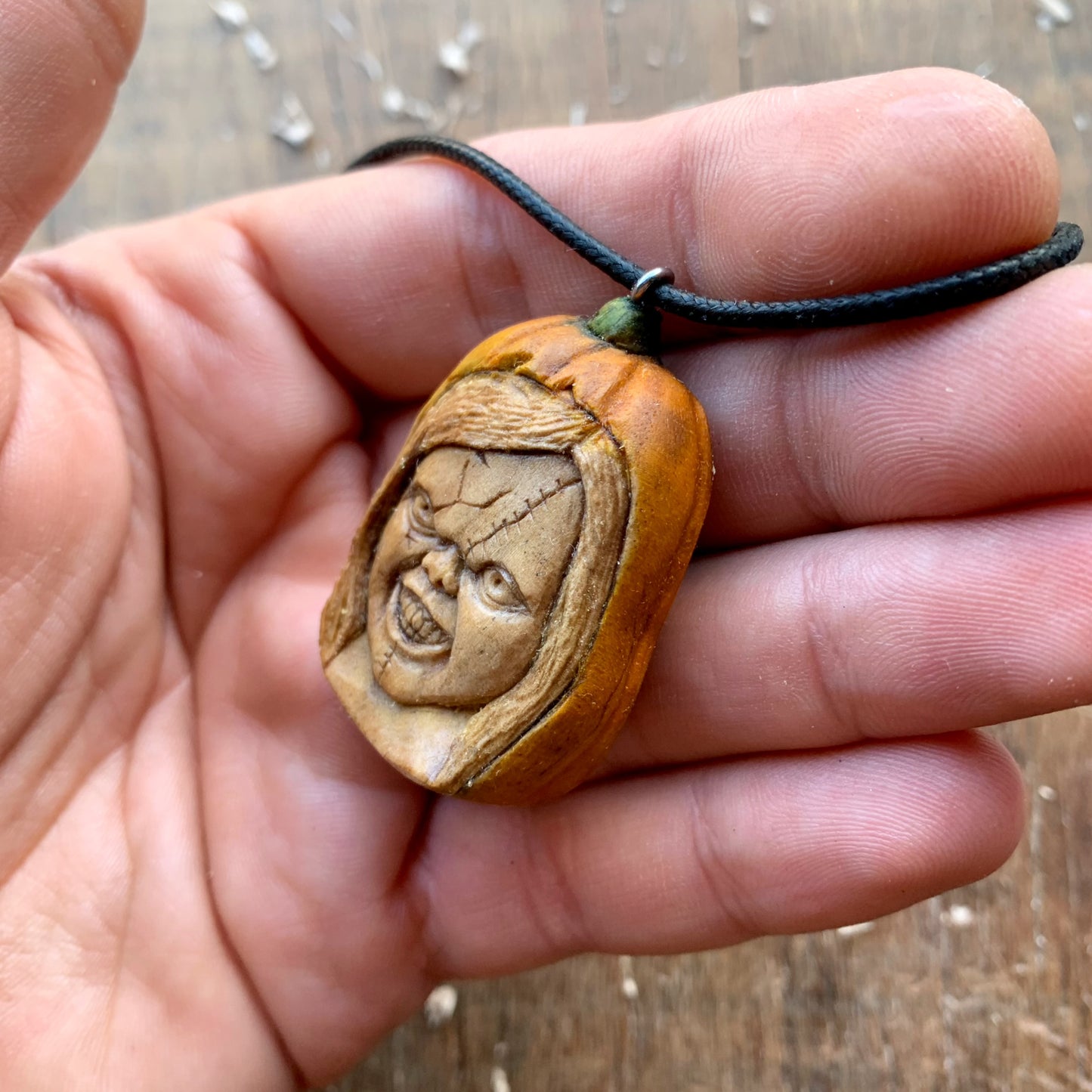 Chucky-Pumpkin Pendant