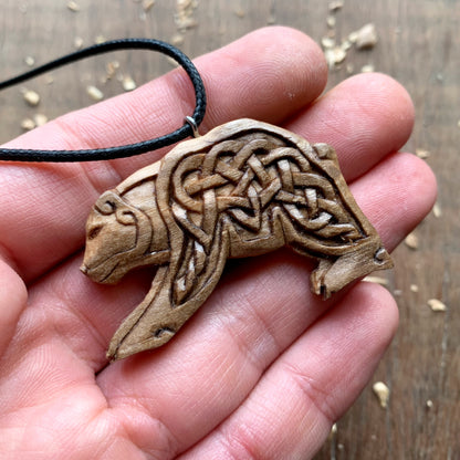 Norse Design Bear Pendant