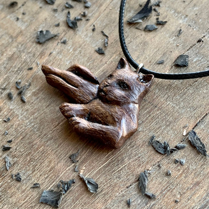 Lying Cat Pendant