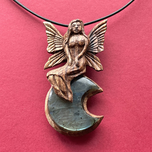 Fairy of the Moonstone Pendant