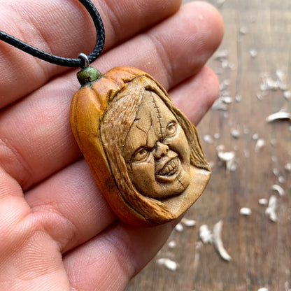 Chucky-Pumpkin Pendant