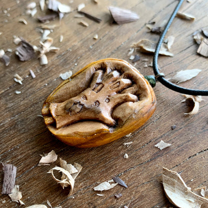 Pumpkin Zombie’s Hand Pendant