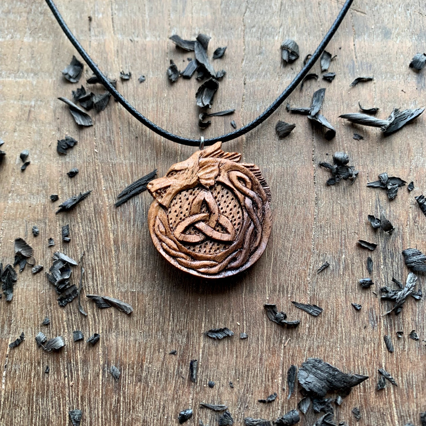 Celtic Dragon With Triquetra