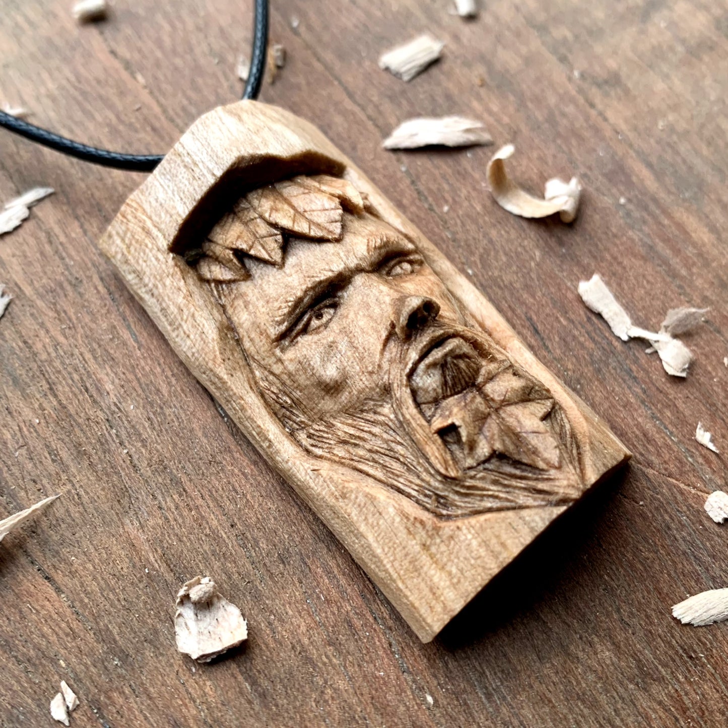 Green Man Pendant