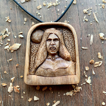 Vampire Female Pendant