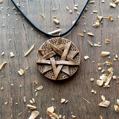 Double Pentacle Pendant