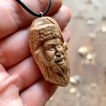 Realistic Santa Claus Pendant