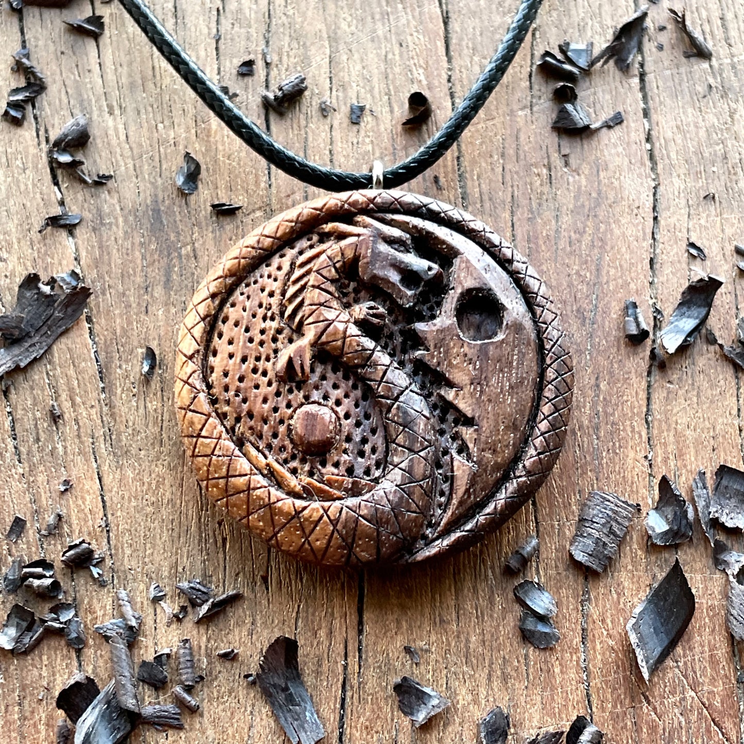 Dragon Yin-Yang Pendant