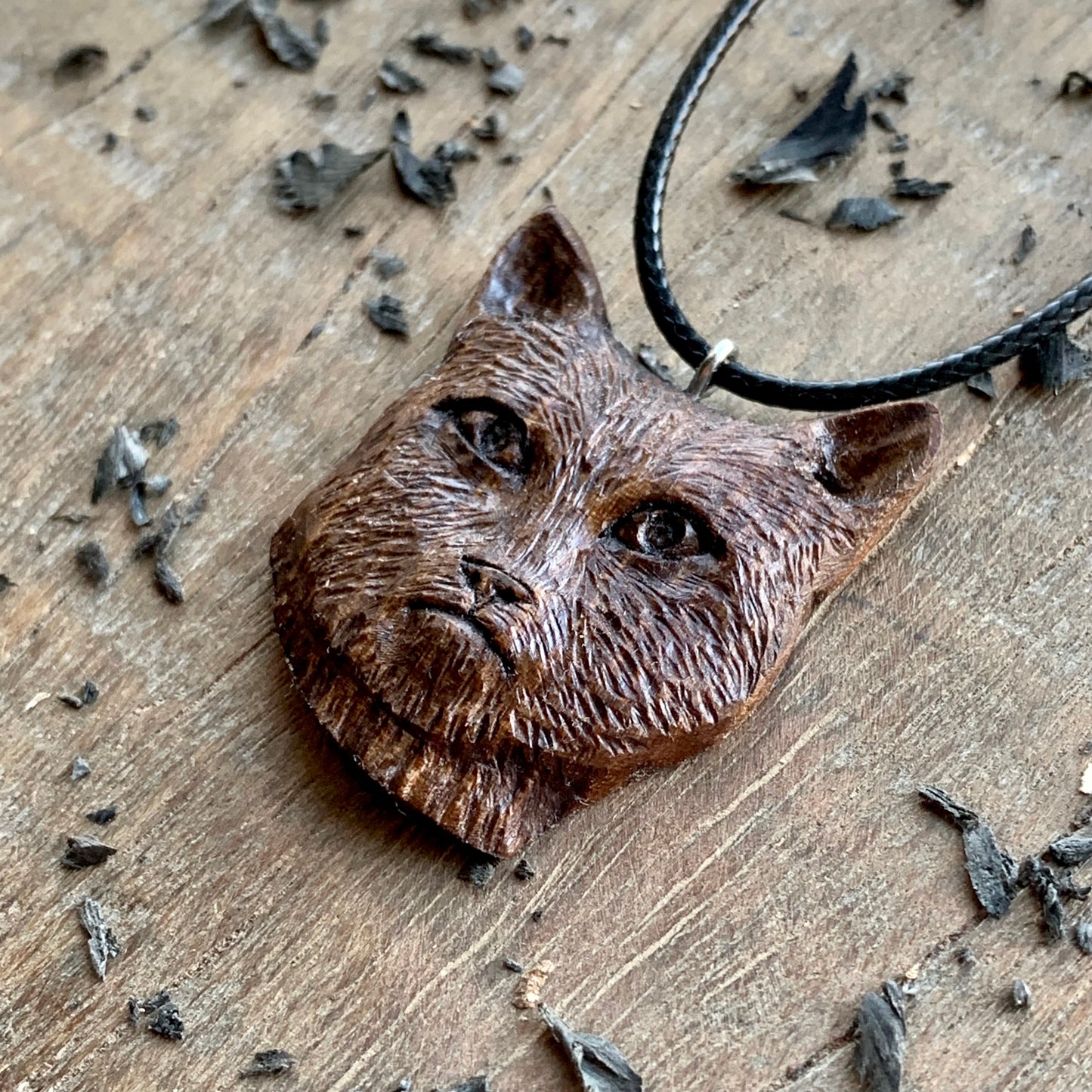 Cat Head Pendant