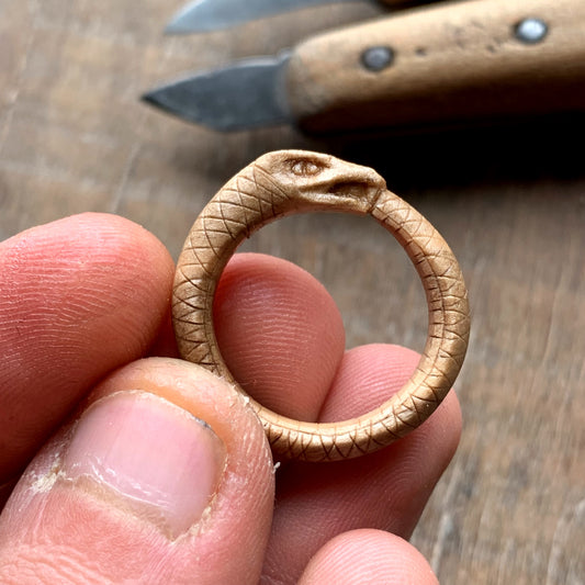 Uroboro Snake Ring