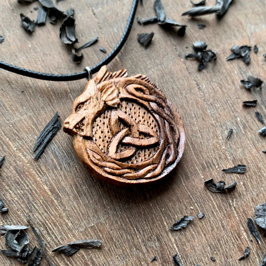 Celtic Dragon With Triquetra