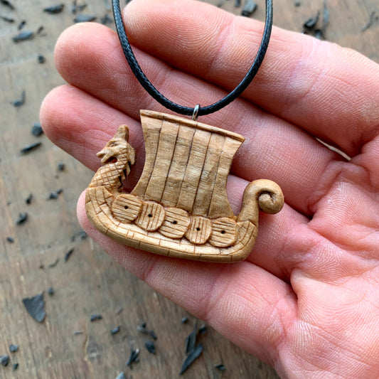 Viking Drakkar Pendant