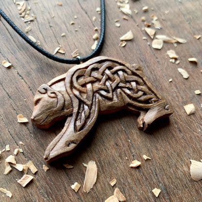 Norse Design Bear Pendant