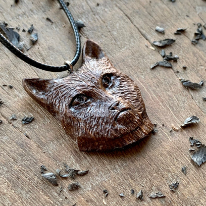 Cat Head Pendant