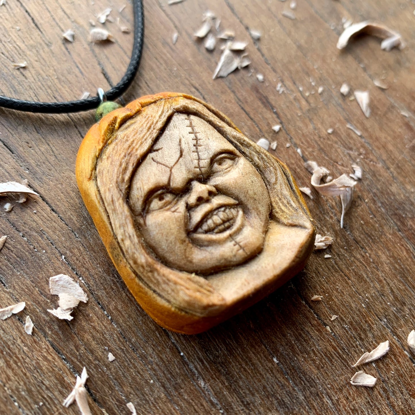 Chucky-Pumpkin Pendant