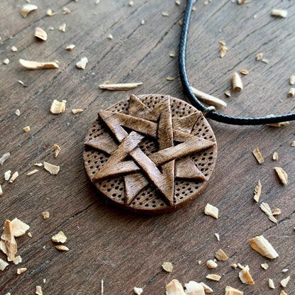 Double Pentacle Pendant