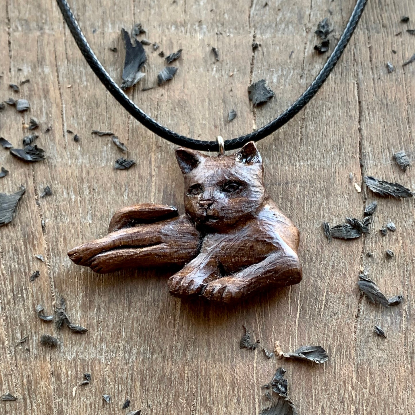 Lying Cat Pendant