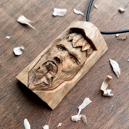 Green Man Pendant