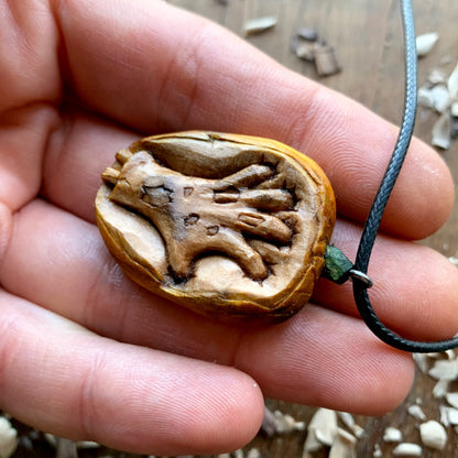 Pumpkin Zombie’s Hand Pendant