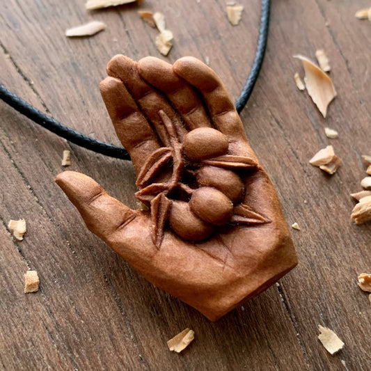Hand with Olive Tree Branch