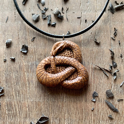 Celtic Uroboro Serpent Pendant