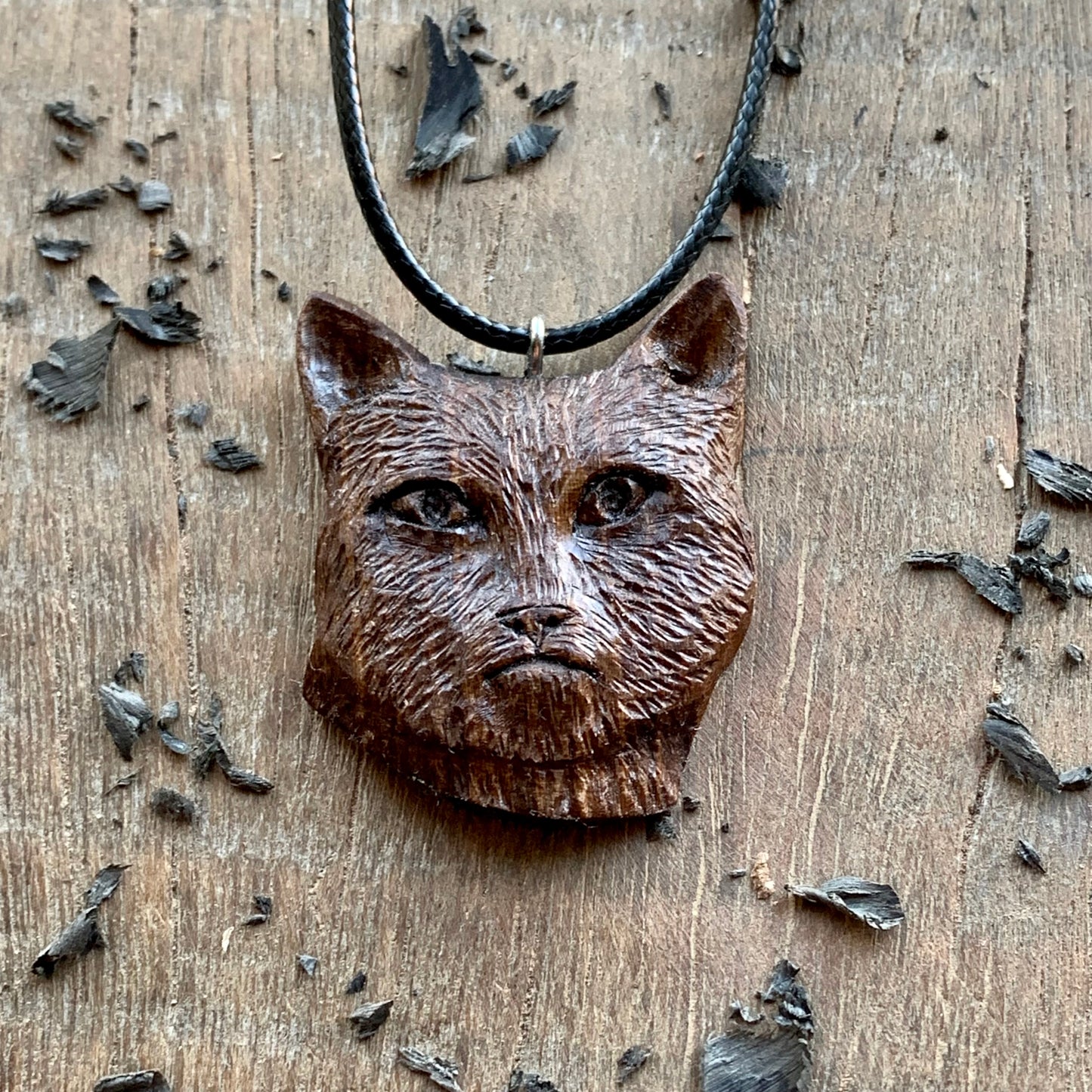 Cat Head Pendant