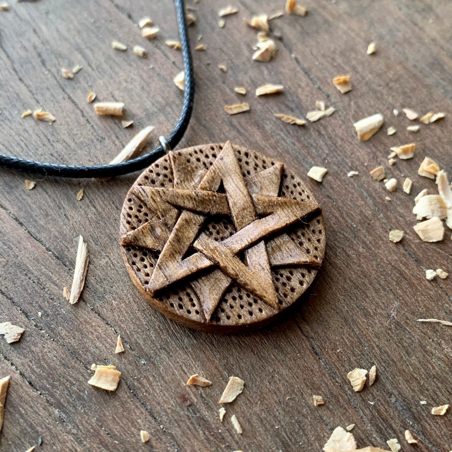 Double Pentacle Pendant